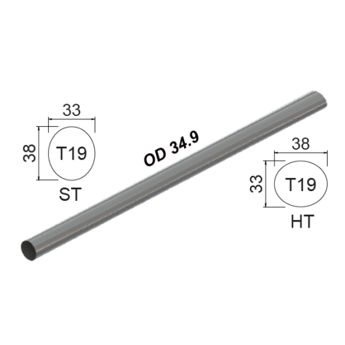 Titanium Top Tube T19