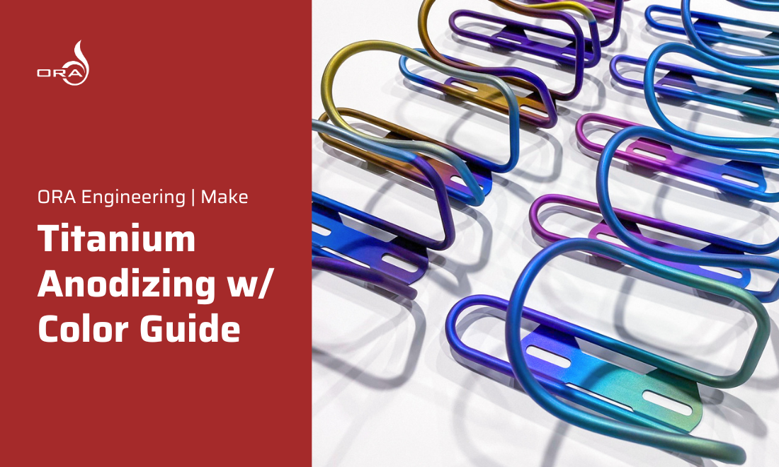 Titanium Anodizing | A Designer's Guide to Colorful Finishing – ORA ...