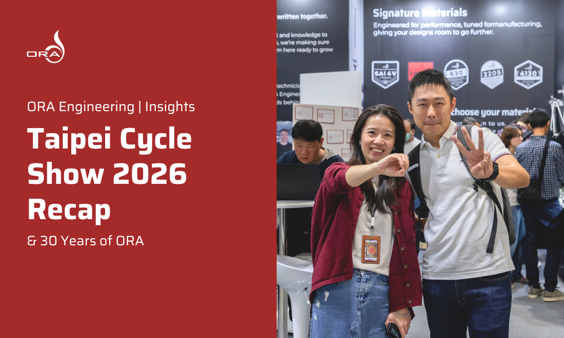 Insights | Taipei Cycle Show 2026: New Ideas, New Materials, and 30 Years of ORA
