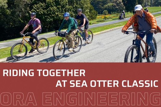 Riding Together with Slug, Neuhaus, and Sklar at Sea Otter Classic