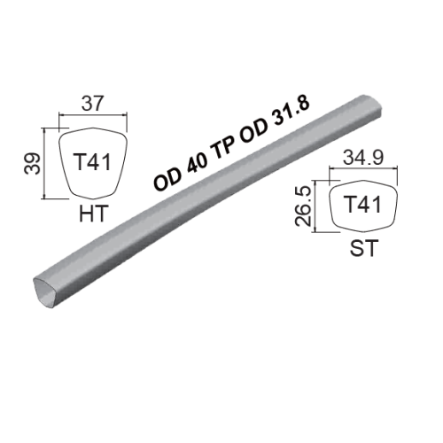 Topcom T41 Titanium Top Tube T41 – ORA Engineering | Premium Bike Frame and ...